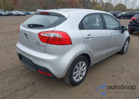 2012 Kia Rio5 Ex из США, поврежденный, VIN KNADN5A33C6011324